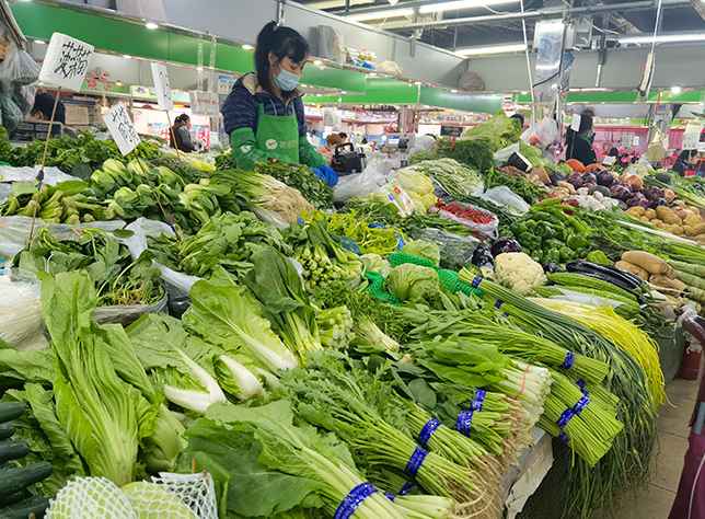 部分地区的蔬菜的价格开始回落