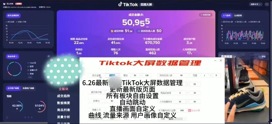 TikTok修改器最新海外版,数据管理辅助工具,支持定制