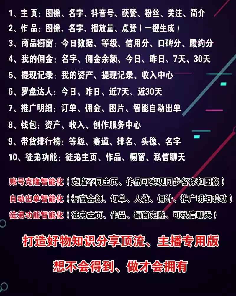 抖音app修改器,最新版黑科技,一款带有徒弟功能的抖音修改器安卓版/苹果版